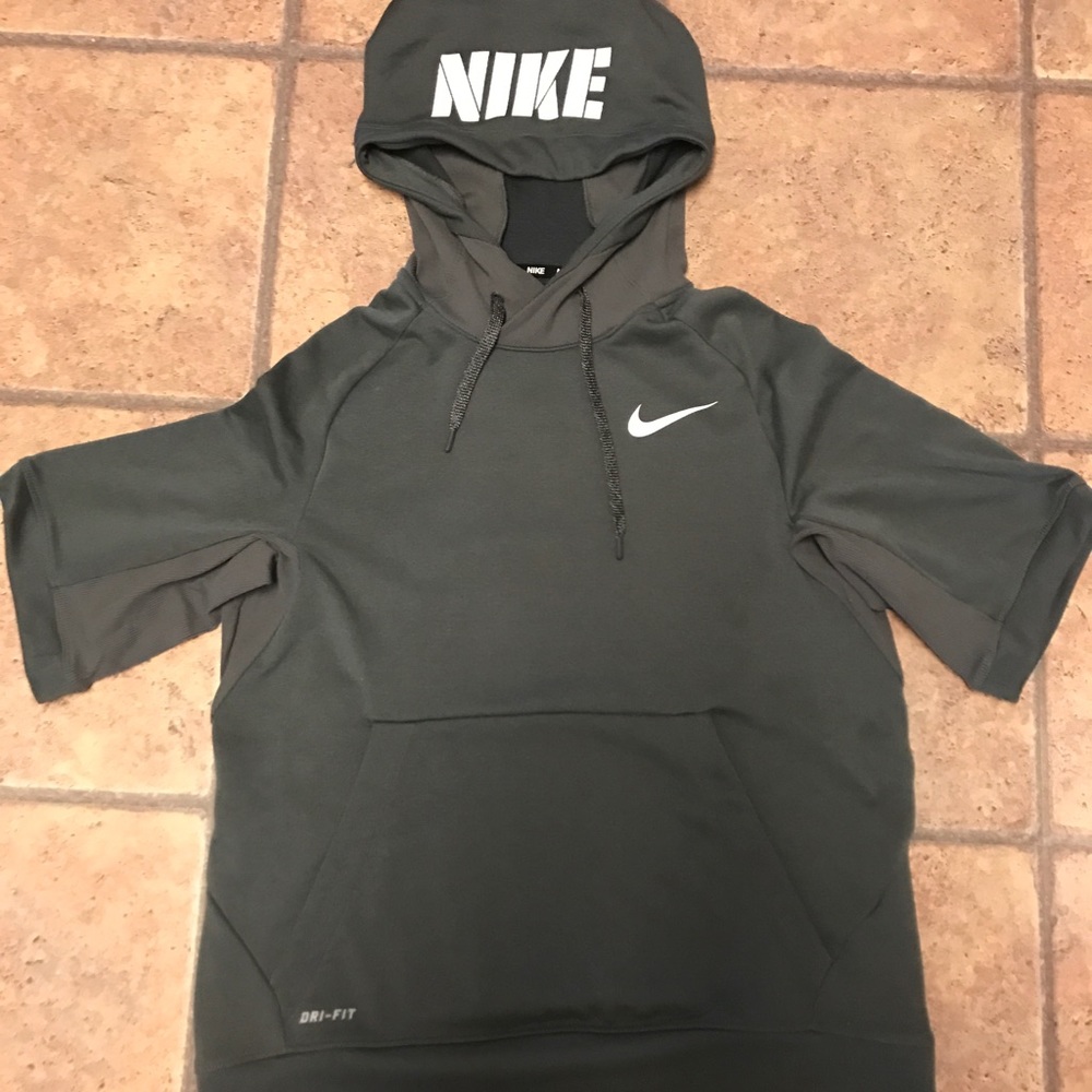 Men's Nike Short Sleeve Hoodie